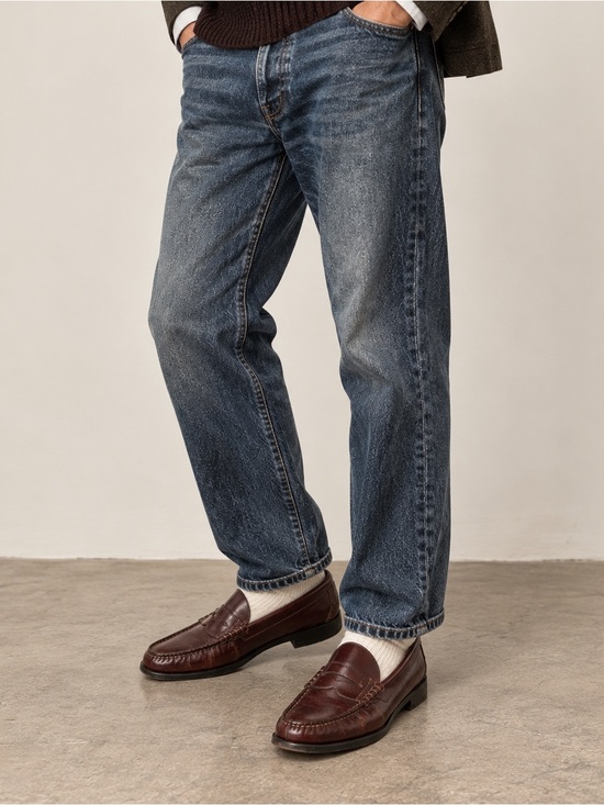 Other - Burgundy Leather Penny Loafers 6.5 D Classic Preppy